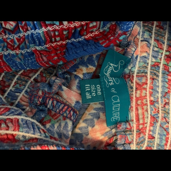 DAUGHTERS OF CULTURE Blue Maya Puna Pants - OS - Picture 4 of 4